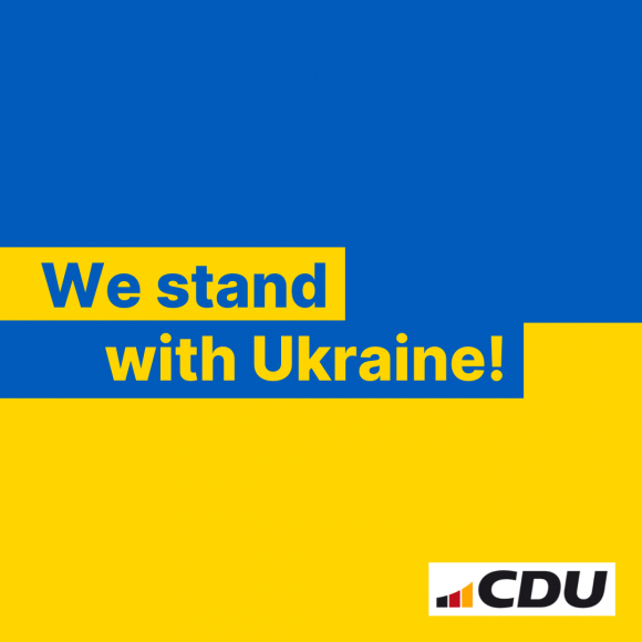 We stand with Ukraine