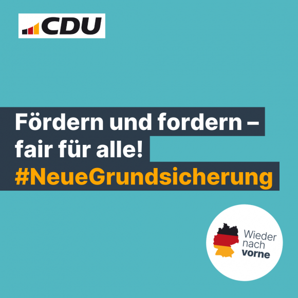 Fördern und fordern – fair für alle! #NeueGrundsicherung