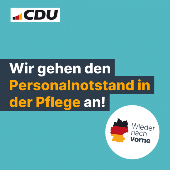 Wir gehen den Personalnotstand in der Pflege an!