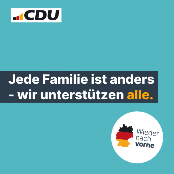 Jede Familie ist anders – wir unterstützen alle.