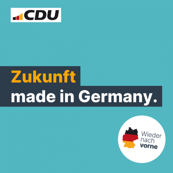 Zukunft made in Germany.