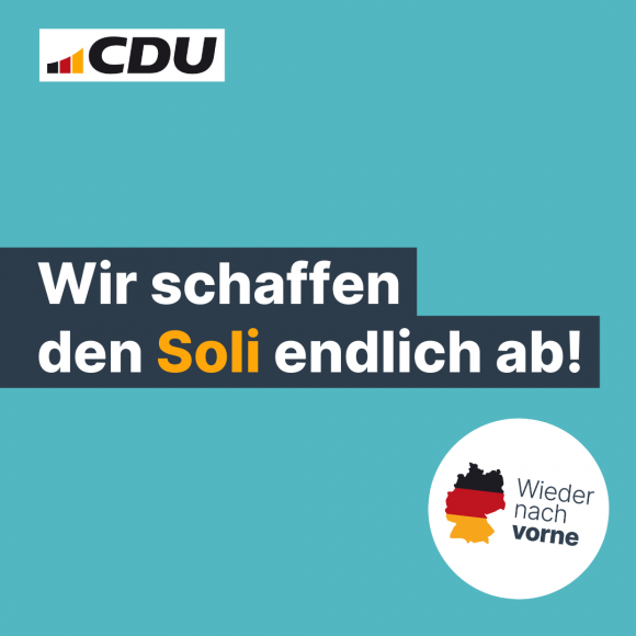 Wir schaffen den Soli endlich ab!