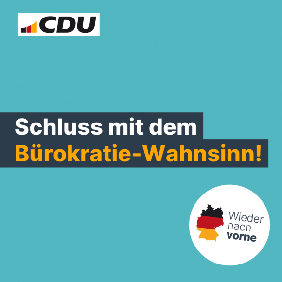 Schluss mit dem Bürokratie-Wahnsinn!