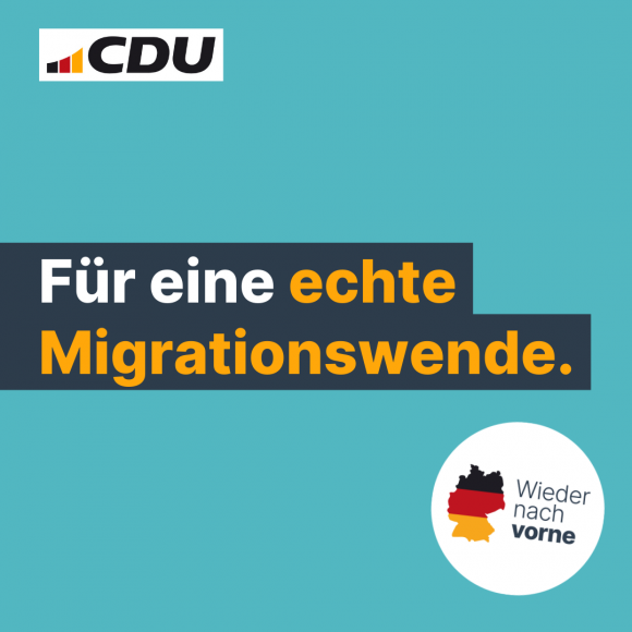 Für eine echte Migrationswende.