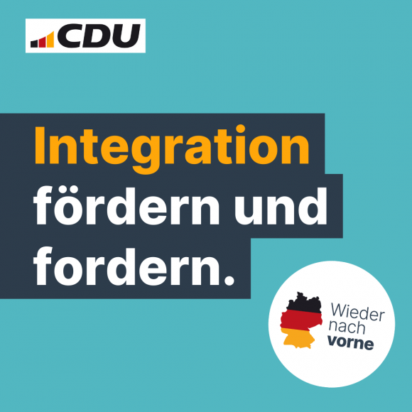 Integration fördern und fordern.