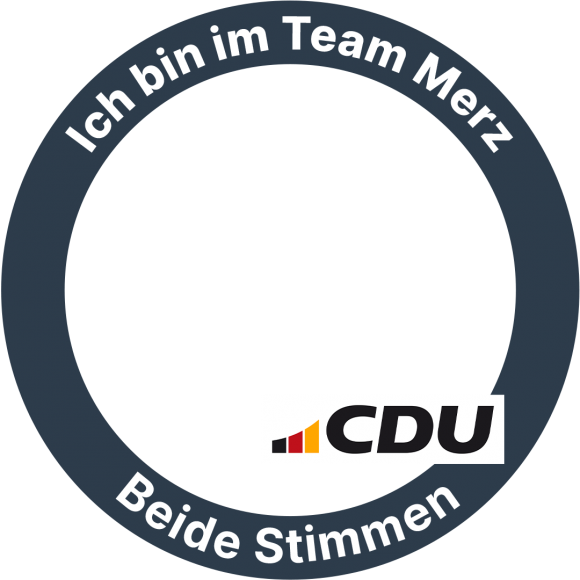 Ich bin im Team Merz – Rhöndorf